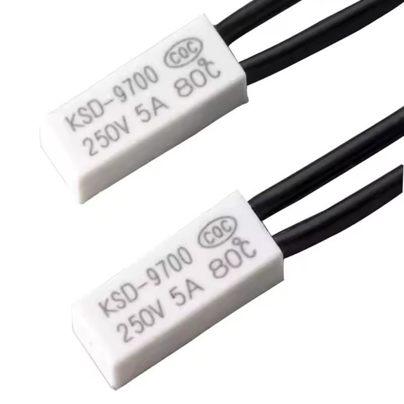 KSD9700 Presentateľný tepelný spínač termostatu teplota ochrancu