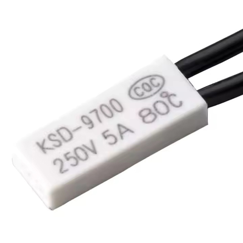 KSD9700 Presentateľný tepelný spínač termostatu teplota ochrancu